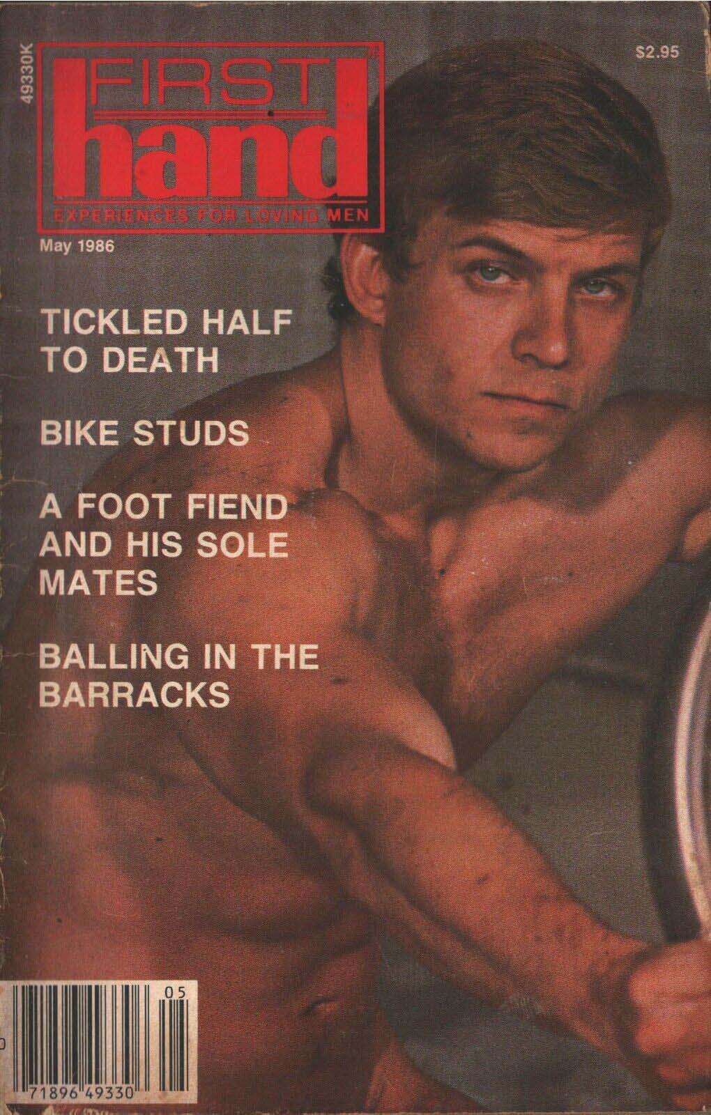 First Hand May 1986 magazine back issue First Hand magizine back copy 