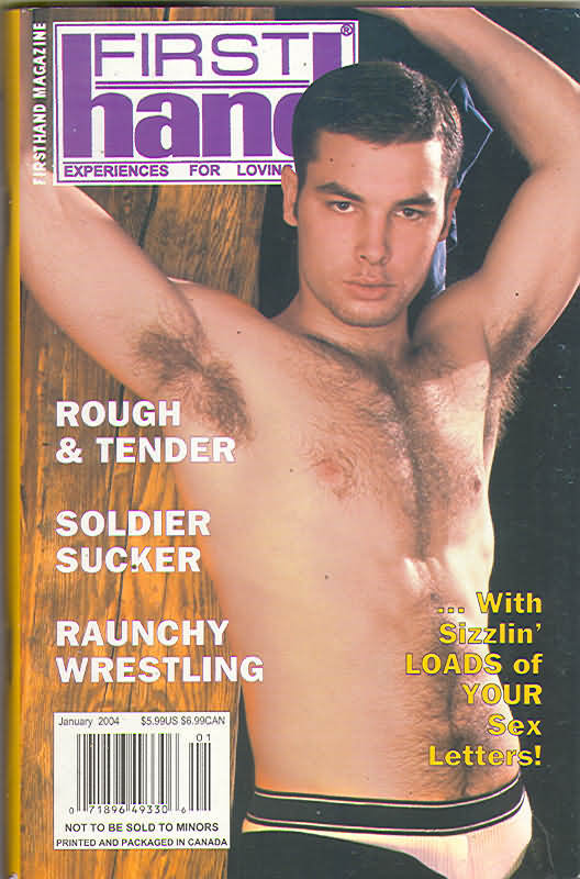 First Hand January 2004 magazine back issue First Hand magizine back copy 
