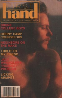 First Hand December 1984 magazine back issue cover image