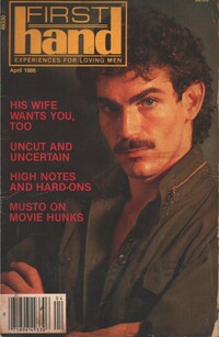 First Hand April 1986 magazine back issue cover image