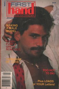 First Hand January 1987 Magazine Back Copies Magizines Mags