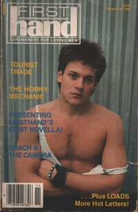 First Hand November 1987 magazine back issue