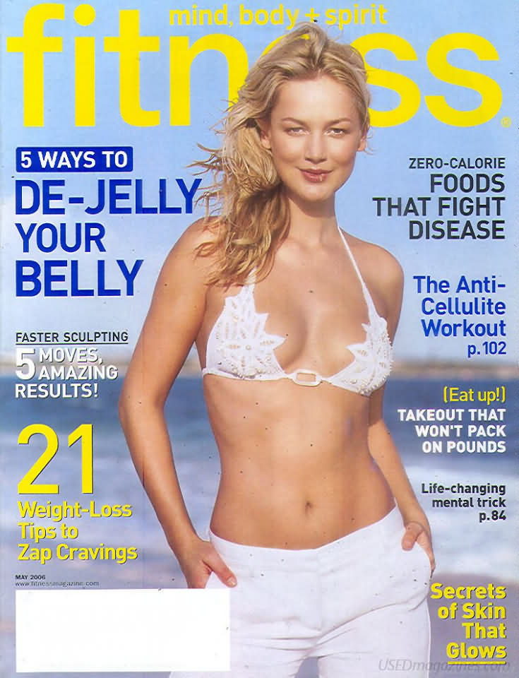 Fitness May 2006 magazine back issue Fitness magizine back copy 