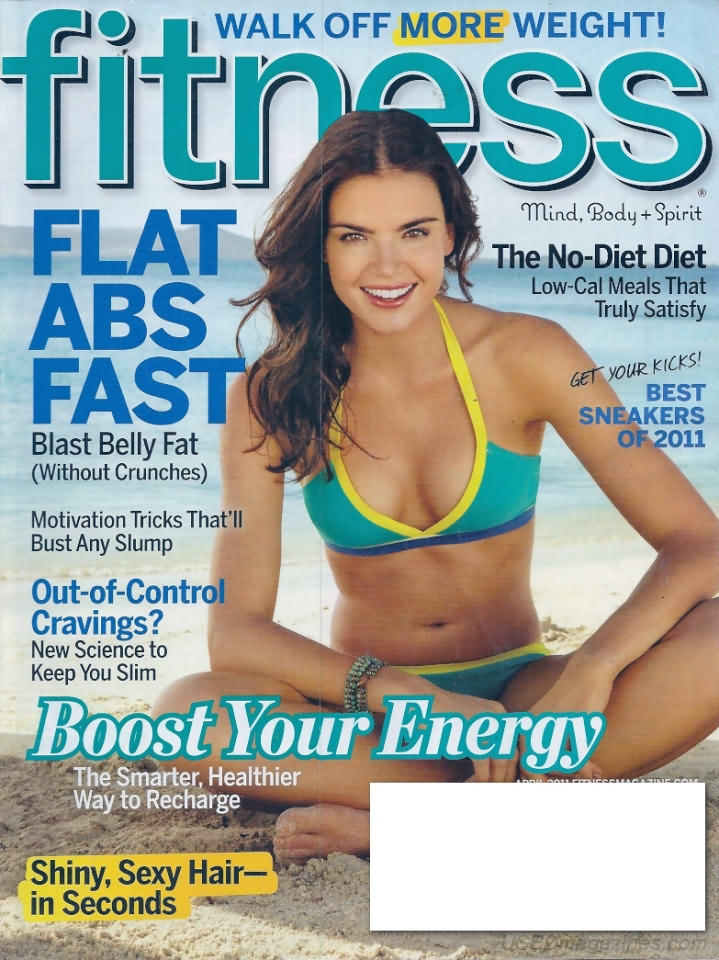 Fitness April 2011 magazine back issue Fitness magizine back copy 