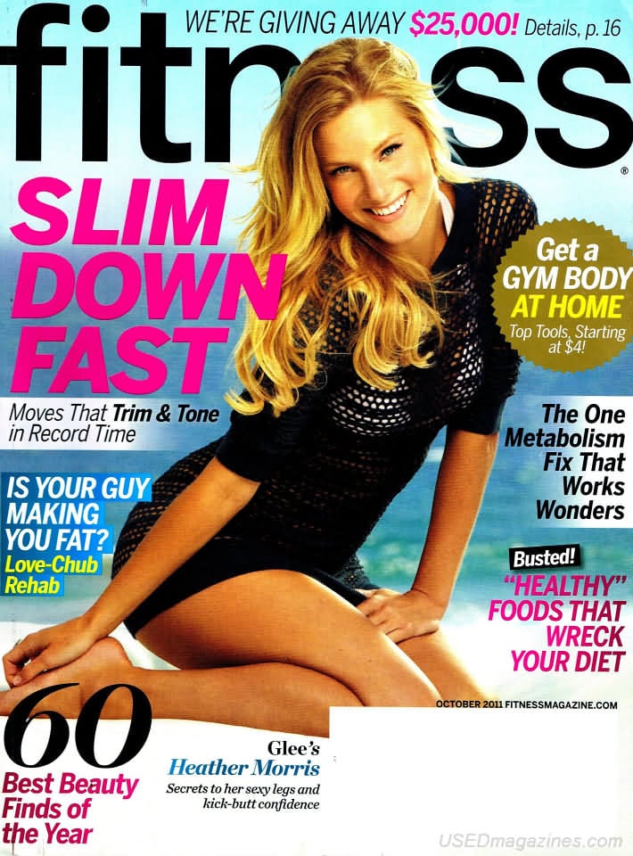 Fitness October 2011 magazine back issue Fitness magizine back copy 