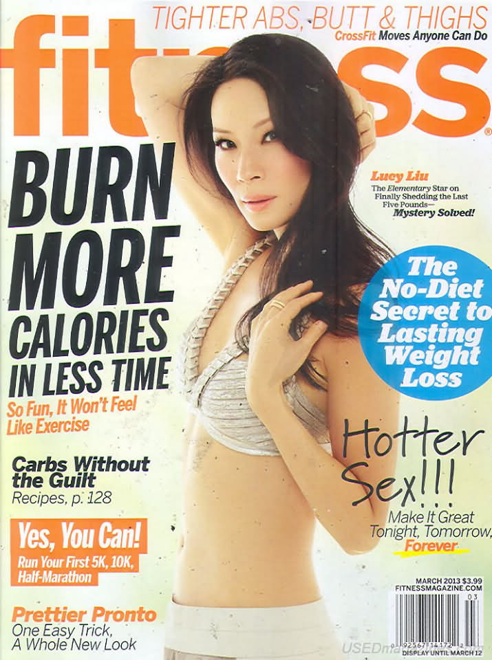 Fitness March 2013 magazine back issue Fitness magizine back copy 