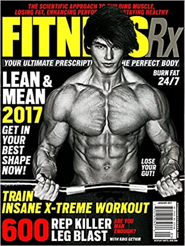 Fitness Rx January 2017 magazine back issue Fitness Rx magizine back copy 