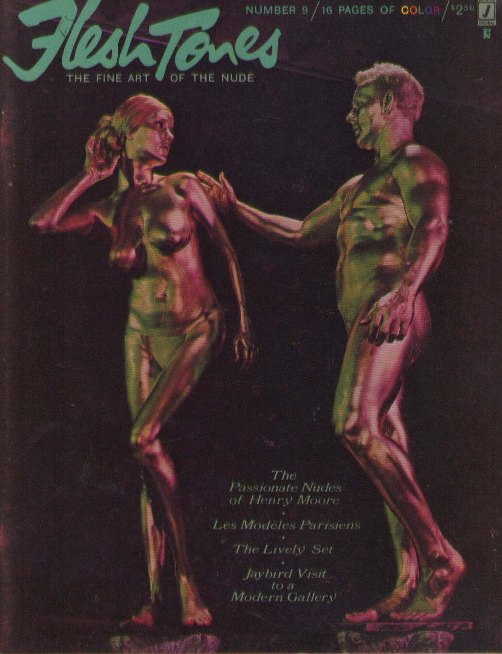 Flesh Tones October 1967 magazine back issue Flesh Tones magizine back copy 