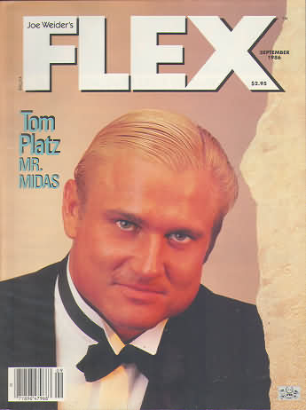 Flex September 1986 magazine back issue Flex magizine back copy Flex September 1986 Bodybuilding Magazine Back Issue Published by American Media in New York City. Joe Weider's .