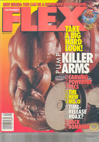 Flex April 1991 magazine back issue Flex magizine back copy Flex April 1991 Bodybuilding Magazine Back Issue Published by American Media in New York City. Take A Big Hard Look!.
