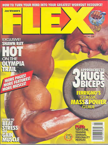 Flex May 1991 magazine back issue Flex magizine back copy Flex May 1991 Bodybuilding Magazine Back Issue Published by American Media in New York City. How To Turn Your Mind Into Your Greatest Workout Resource!.