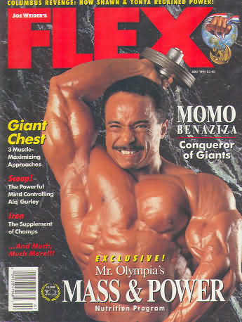 Flex July 1991 magazine back issue Flex magizine back copy Flex July 1991 Bodybuilding Magazine Back Issue Published by American Media in New York City. Giant Chest 3 Muscle Maximizing Approaches.