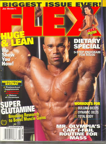 Flex February 1999 magazine back issue Flex magizine back copy Flex February 1999 Bodybuilding Magazine Back Issue Published by American Media in New York City. Huge & Lean We Show You How!.