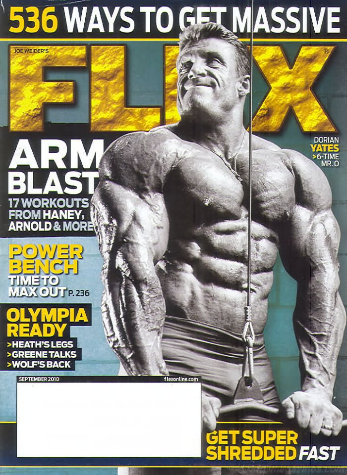 Flex September 2010 magazine back issue Flex magizine back copy Flex September 2010 Bodybuilding Magazine Back Issue Published by American Media in New York City. 536 Ways To Get Massive.