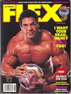Flex August 1992 magazine back issue cover image