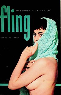 Fling December 1959 magazine back issue cover image