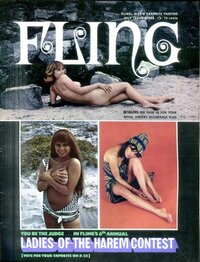 Fling July 1971 magazine back issue cover image
