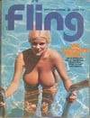Fling January 1977 Magazine Back Copies Magizines Mags