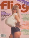 Fling May 1981 Magazine Back Copies Magizines Mags
