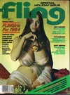 Fling January 1984 Magazine Back Copies Magizines Mags