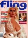 Kellie Everts magazine cover appearance Fling July 1986
