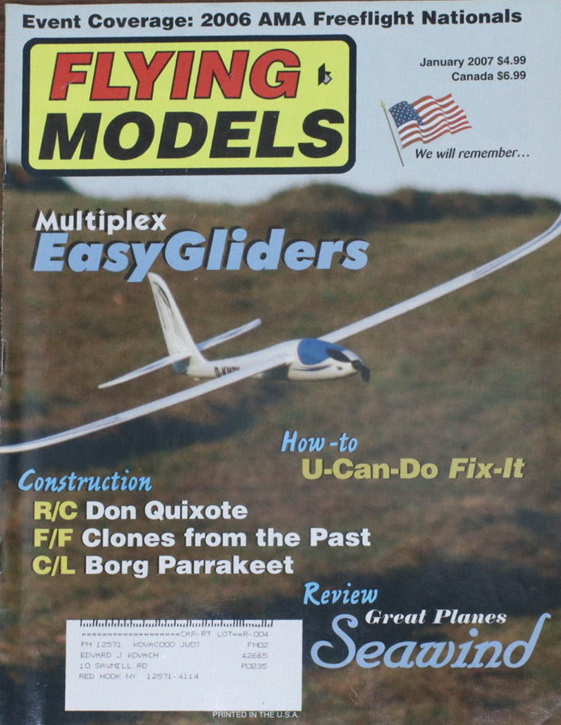 Flying Models January 2007, , Event Coverage: 2006 Ama Freeflight