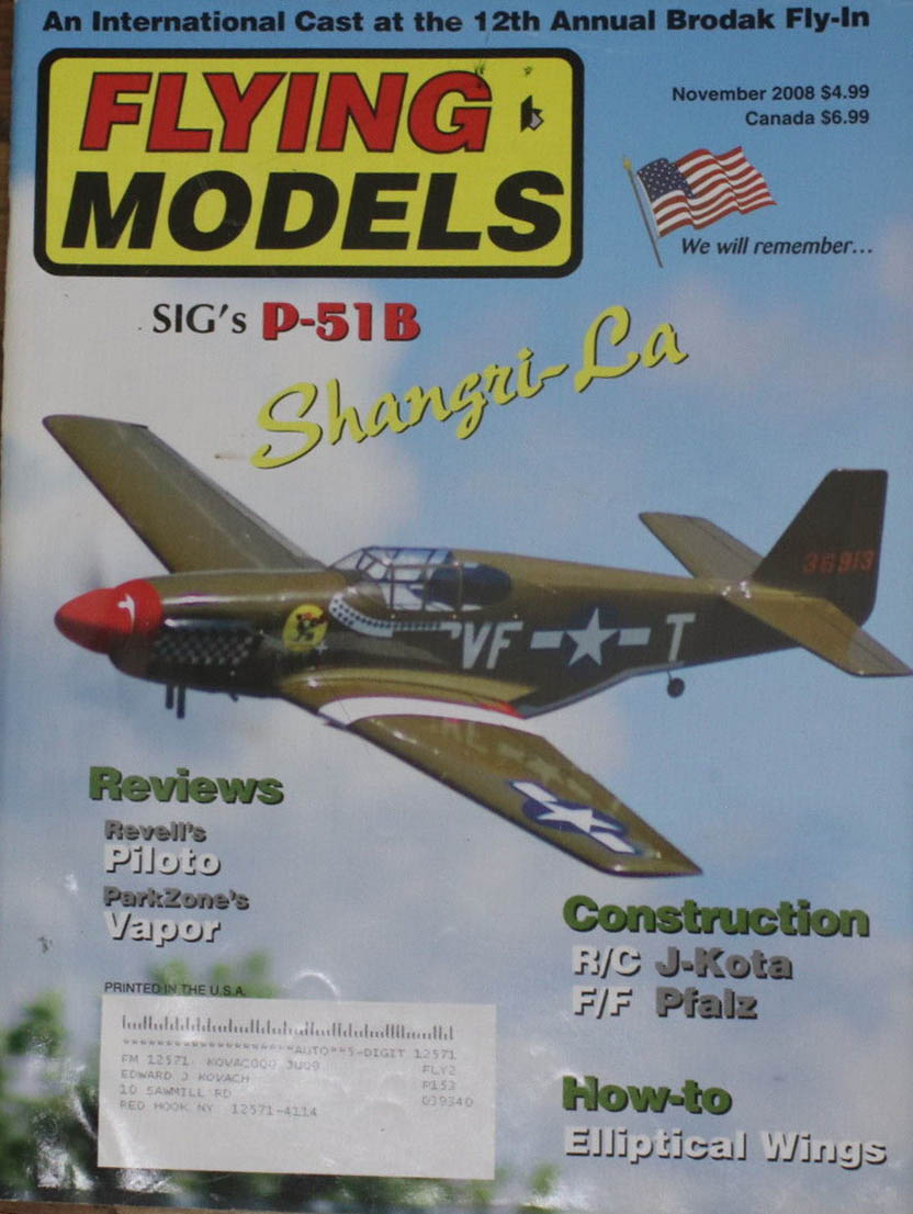 Flying Models November 2008, , An International Cast At The 12 An