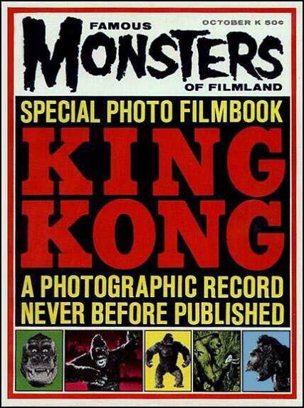 Famous Monsters of Filmland # 25 magazine back issue Famous Monsters of Filmland magizine back copy 
