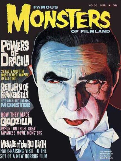 Famous Monsters of Filmland # 30 magazine back issue Famous Monsters of Filmland magizine back copy 