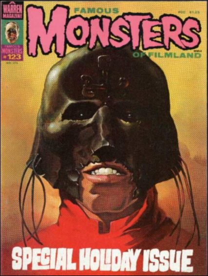 Famous Monsters of Filmland # 123 magazine back issue Famous Monsters of Filmland magizine back copy 