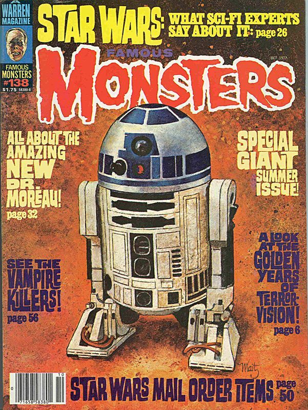 Famous Monsters of Filmland # 138 magazine back issue Famous Monsters of Filmland magizine back copy 