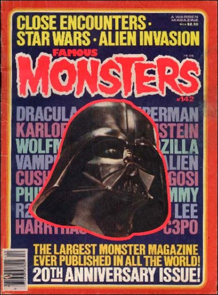 Famous Monsters of Filmland # 142 magazine back issue Famous Monsters of Filmland magizine back copy 