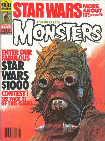 Famous Monsters of Filmland # 147 magazine back issue Famous Monsters of Filmland magizine back copy 