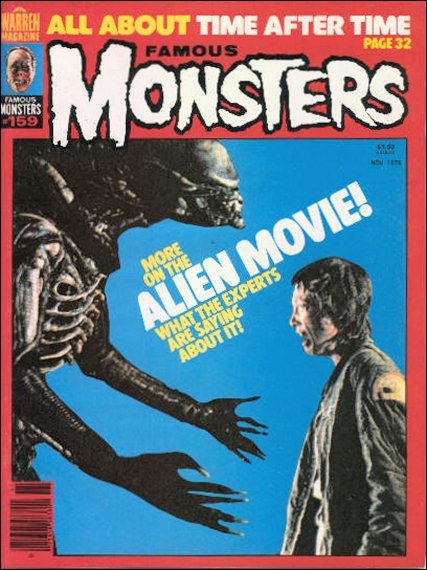 Famous Monsters of Filmland # 159 magazine back issue Famous Monsters of Filmland magizine back copy 