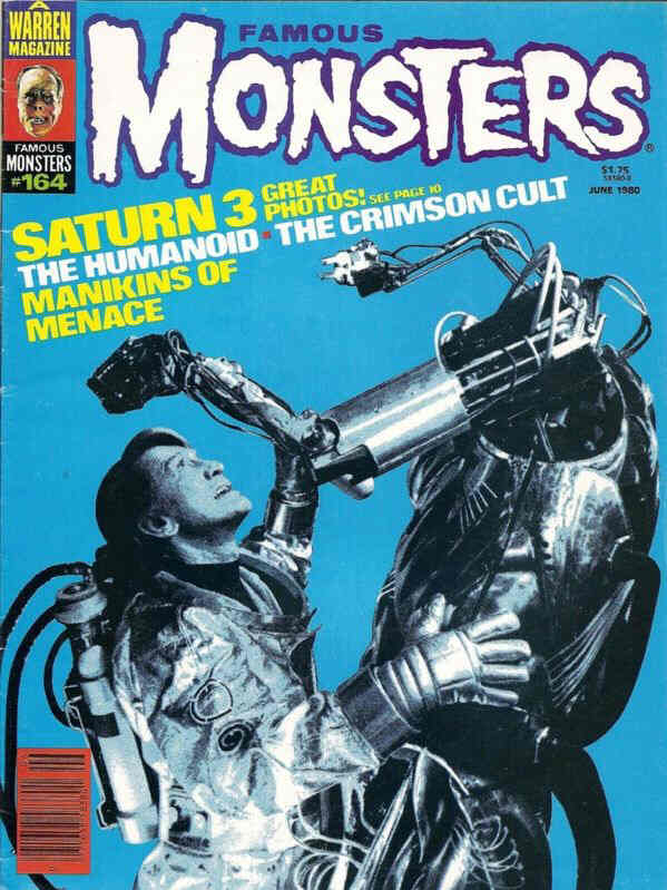 Famous Monsters of Filmland # 164 magazine back issue Famous Monsters of Filmland magizine back copy 