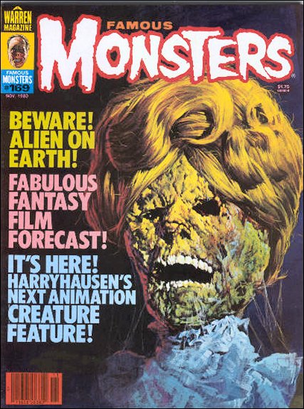 Famous Monsters of Filmland # 169 magazine back issue Famous Monsters of Filmland magizine back copy 
