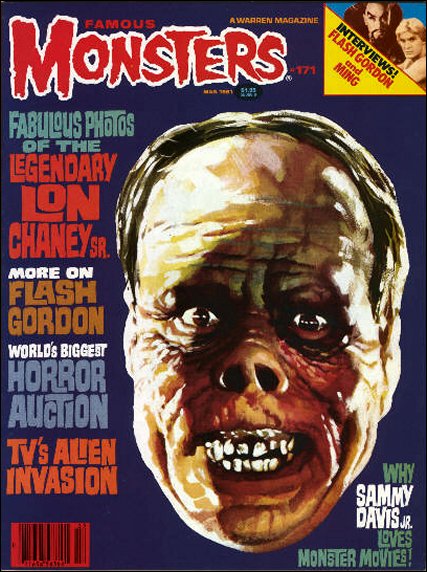 Famous Monsters of Filmland # 171 magazine back issue Famous Monsters of Filmland magizine back copy 