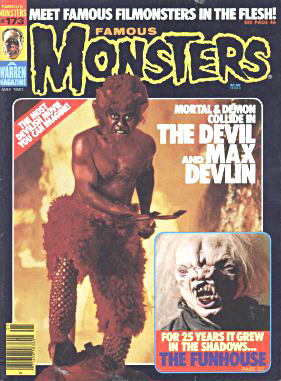 Famous Monsters of Filmland # 173 magazine back issue Famous Monsters of Filmland magizine back copy 