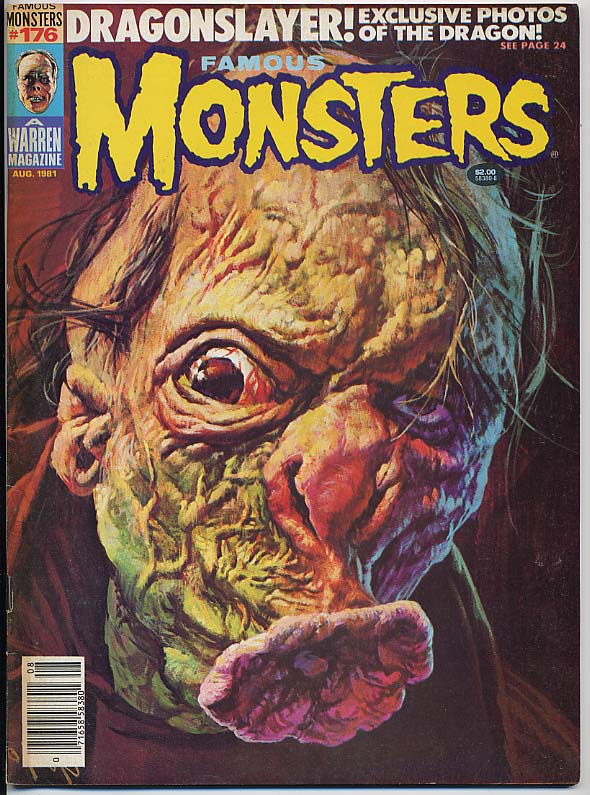 Famous Monsters of Filmland # 176 magazine back issue Famous Monsters of Filmland magizine back copy 
