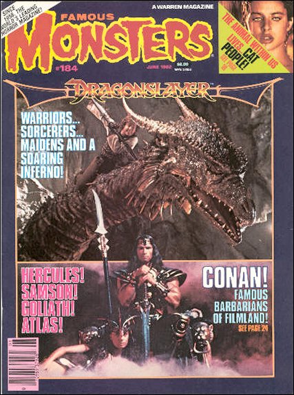Famous Monsters of Filmland # 184 magazine back issue Famous Monsters of Filmland magizine back copy 