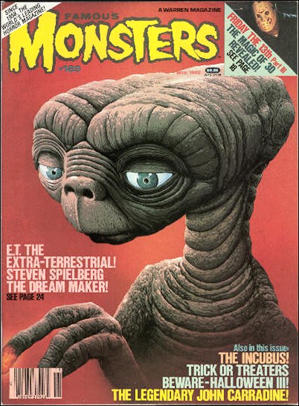 Famous Monsters of Filmland # 189 magazine back issue Famous Monsters of Filmland magizine back copy 