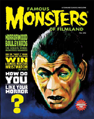 Famous Monsters of Filmland # 235 magazine back issue Famous Monsters of Filmland magizine back copy 