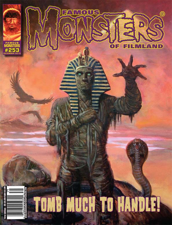 Famous Monsters of Filmland # 253 magazine back issue Famous Monsters of Filmland magizine back copy 