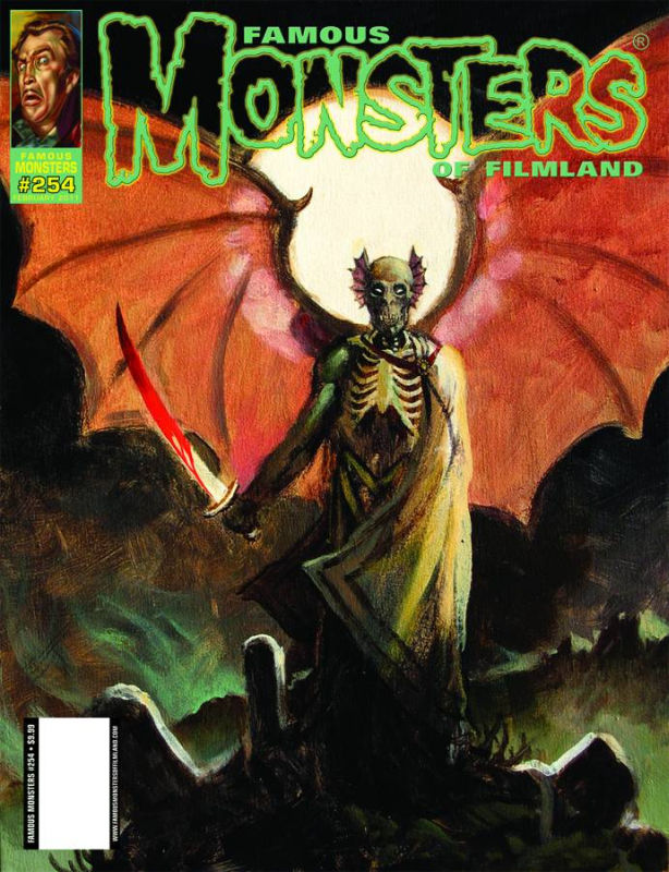 Famous Monsters of Filmland # 255 magazine back issue Famous Monsters of Filmland magizine back copy 