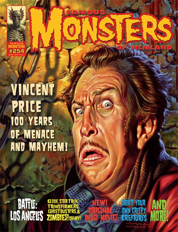 Famous Monsters of Filmland # 256 magazine back issue Famous Monsters of Filmland magizine back copy 