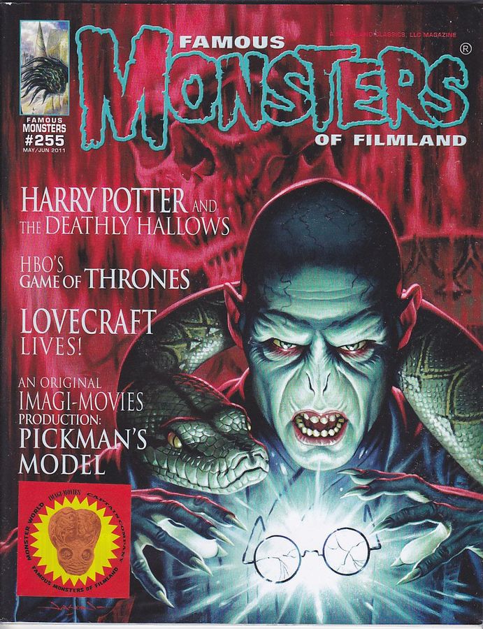 Famous Monsters of Filmland # 259 magazine back issue Famous Monsters of Filmland magizine back copy 