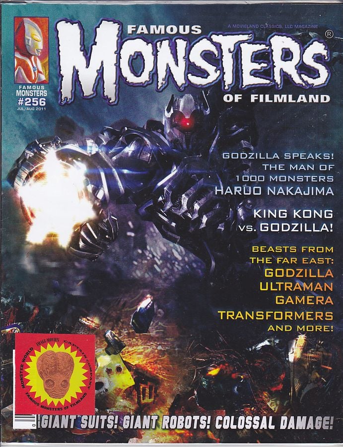 Famous Monsters of Filmland # 262 magazine back issue Famous Monsters of Filmland magizine back copy 