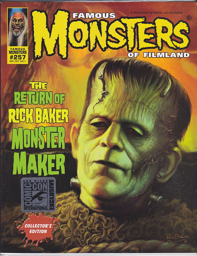Famous Monsters of Filmland # 264 magazine back issue Famous Monsters of Filmland magizine back copy 