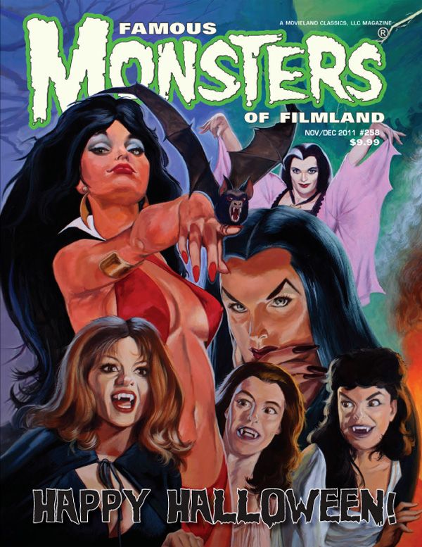 Famous Monsters of Filmland # 266 magazine back issue Famous Monsters of Filmland magizine back copy 