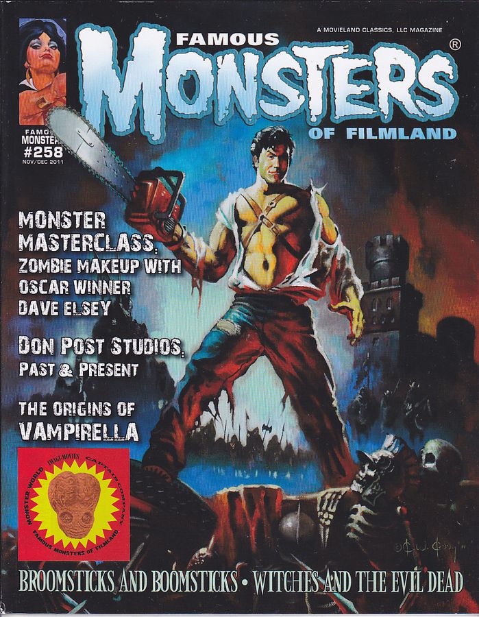 Famous Monsters of Filmland # 267 magazine back issue Famous Monsters of Filmland magizine back copy 